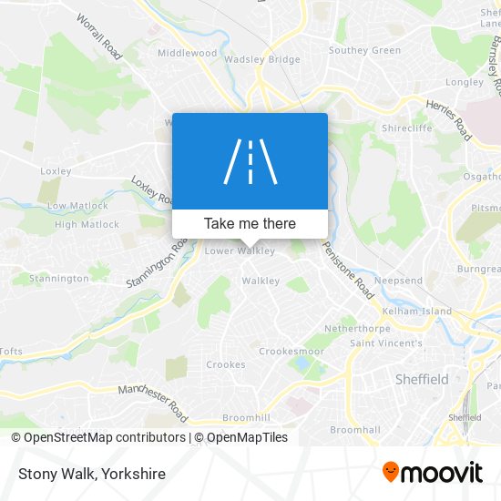 Stony Walk map