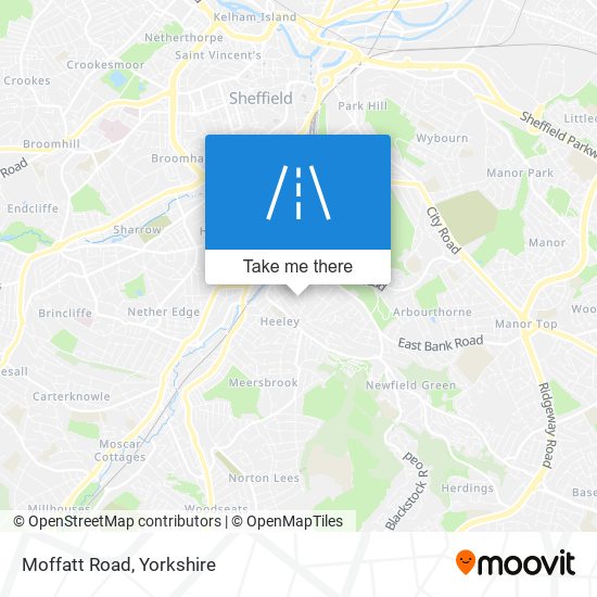 Moffatt Road map