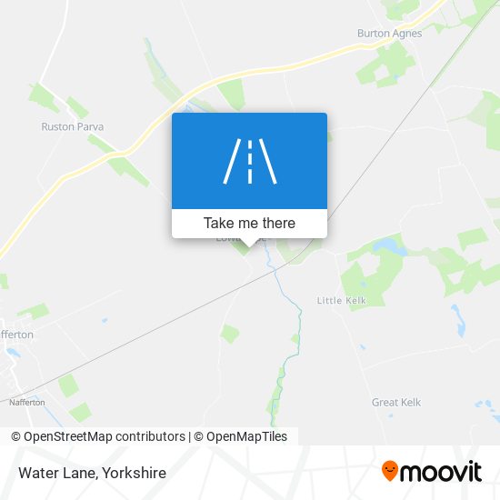 Water Lane map
