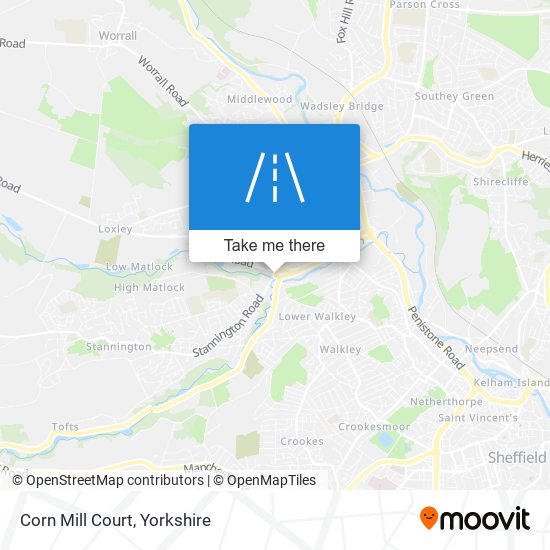 Corn Mill Court map