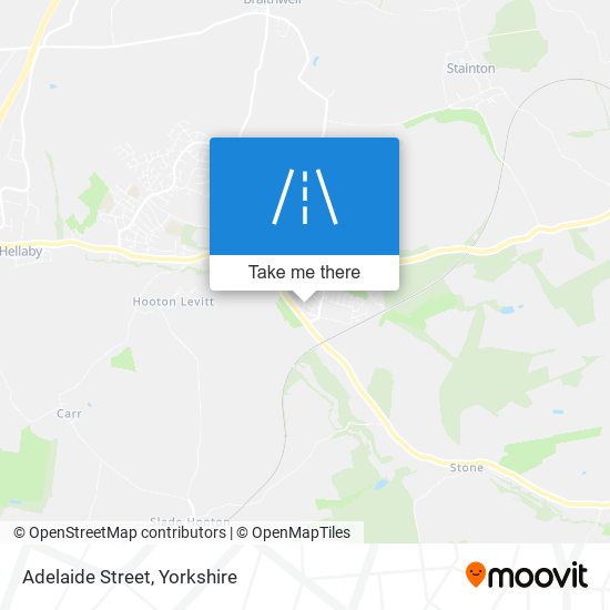 Adelaide Street map