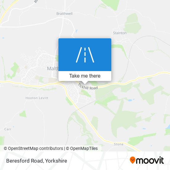 Beresford Road map