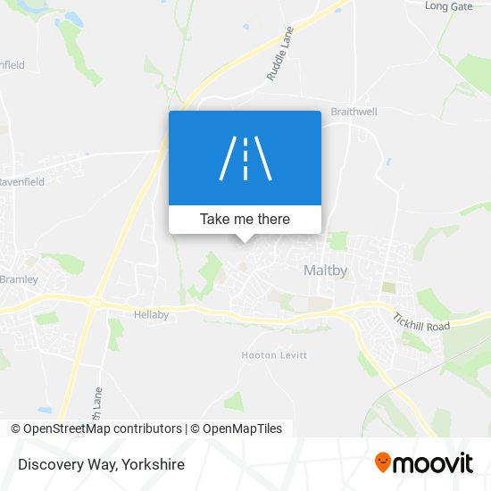 Discovery Way map