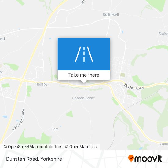 Dunstan Road map