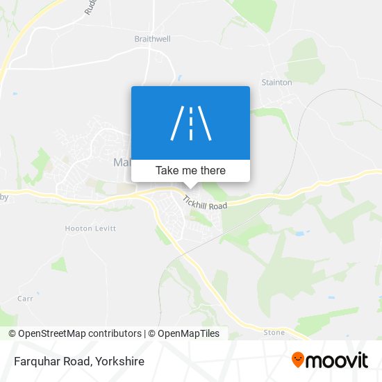 Farquhar Road map