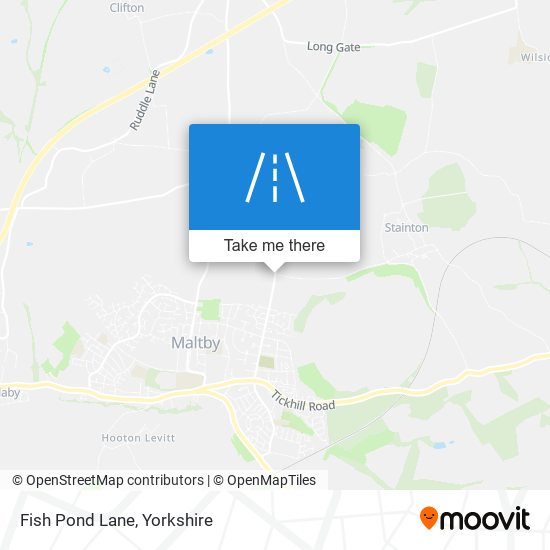 Fish Pond Lane map