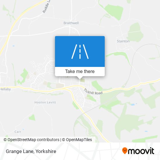 Grange Lane map