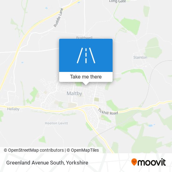 Greenland Avenue South map