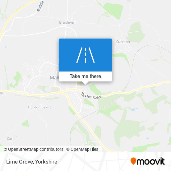 Lime Grove map
