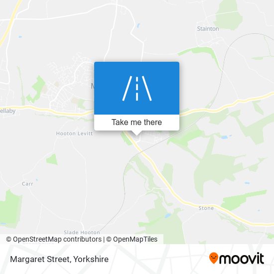 Margaret Street map