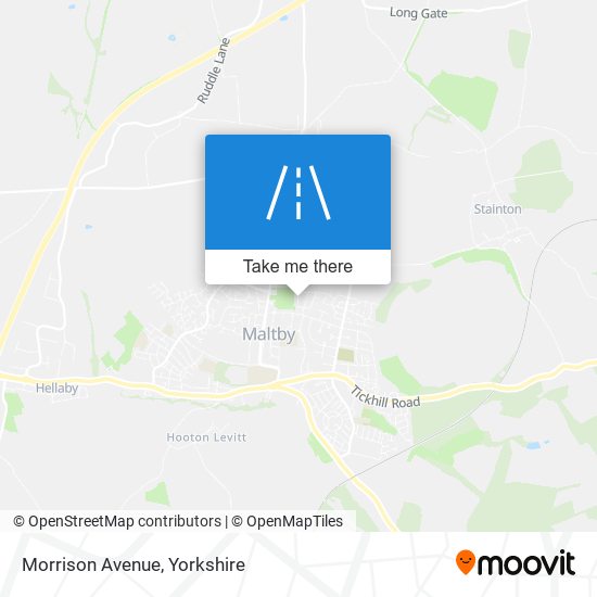 Morrison Avenue map