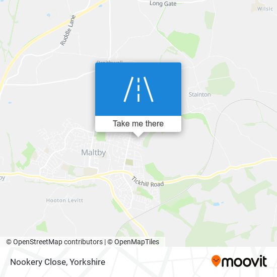 Nookery Close map