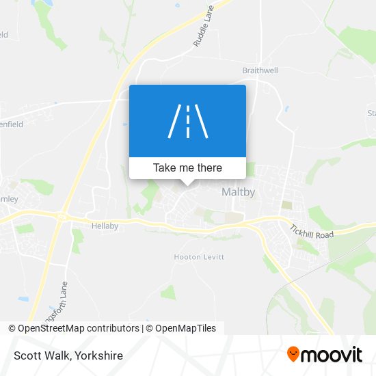 Scott Walk map