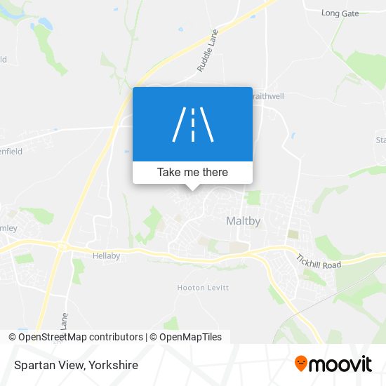 Spartan View map