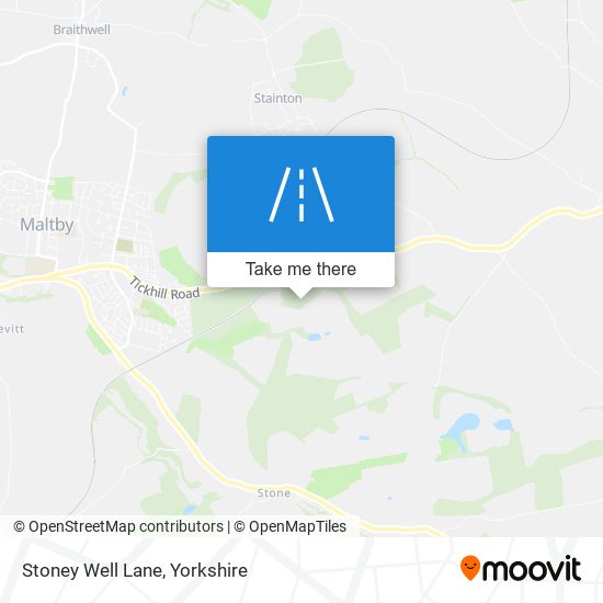 Stoney Well Lane map