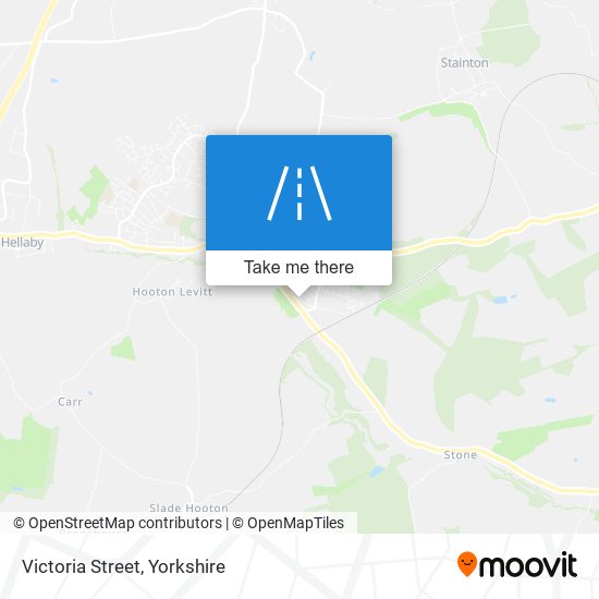 Victoria Street map