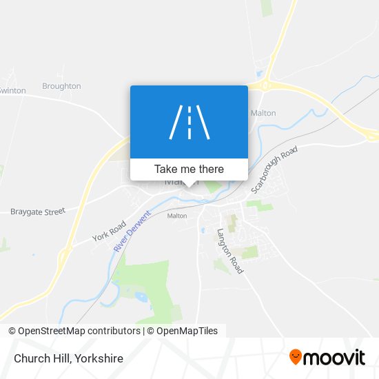 Church Hill map