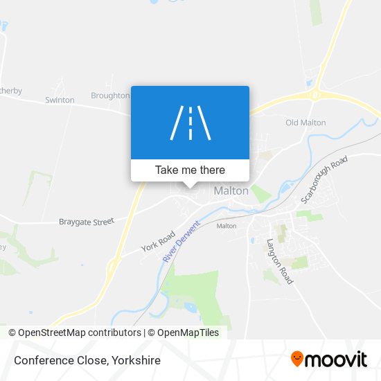 Conference Close map
