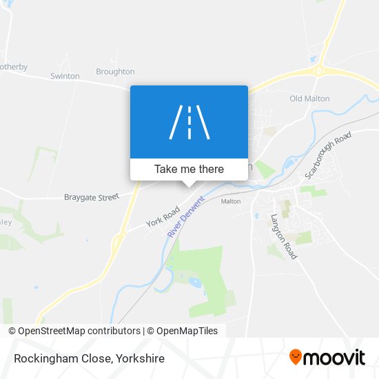 Rockingham Close map