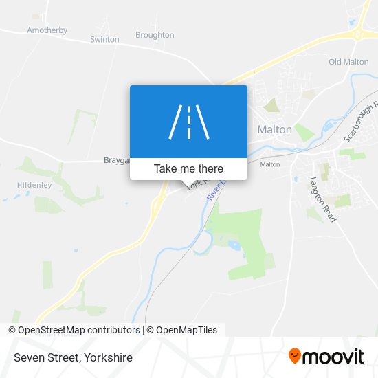Seven Street map