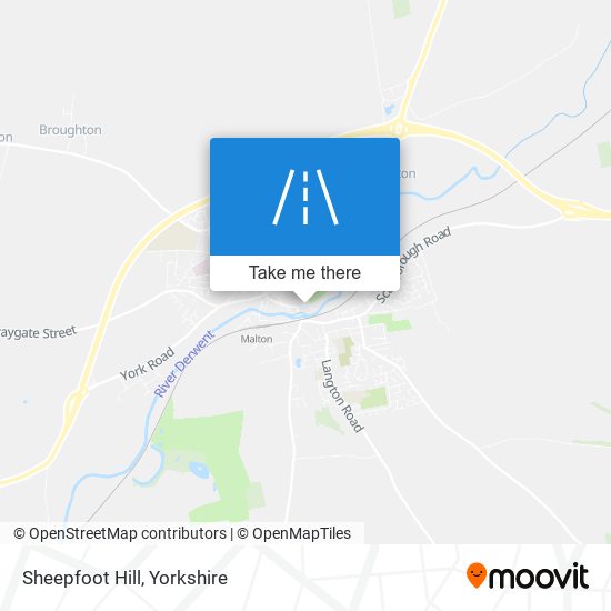 Sheepfoot Hill map
