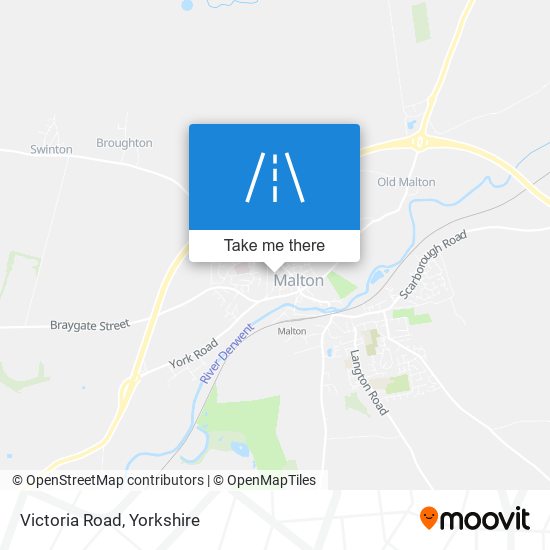 Victoria Road map