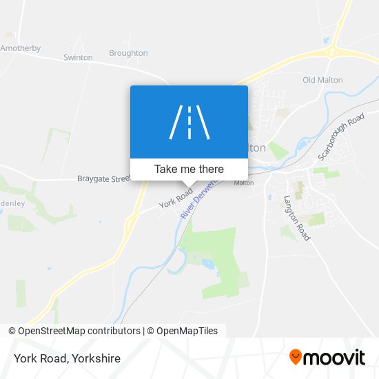 York Road map