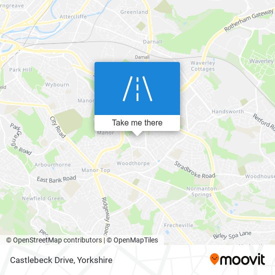 Castlebeck Drive map