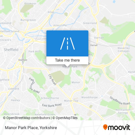 Manor Park Place map