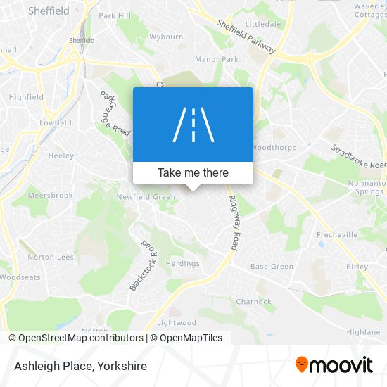 Ashleigh Place map