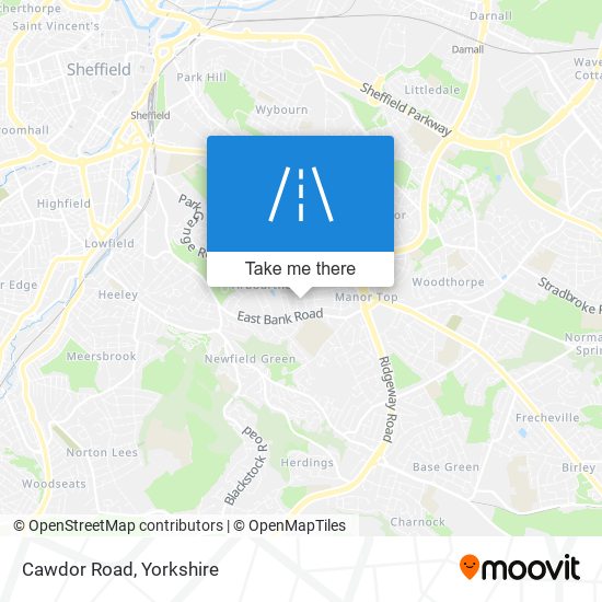 Cawdor Road map