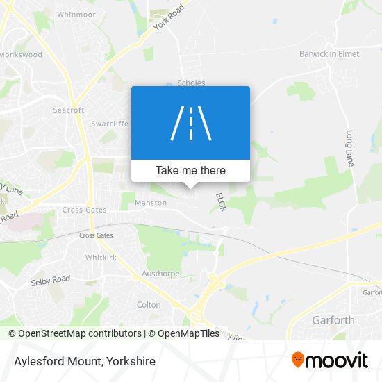 Aylesford Mount map