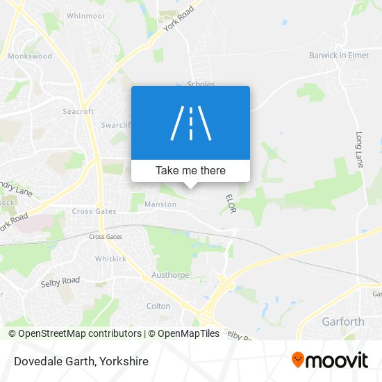 Dovedale Garth map