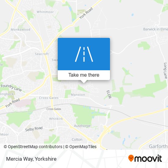 Mercia Way map