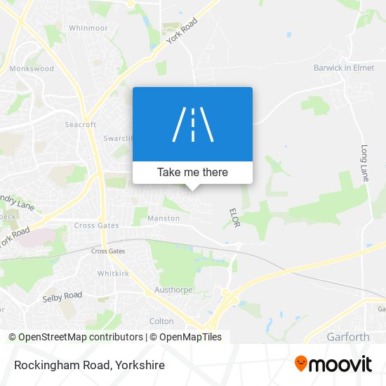Rockingham Road map