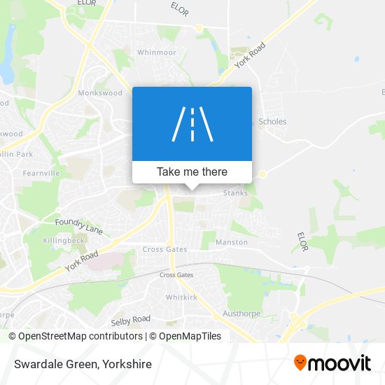Swardale Green map