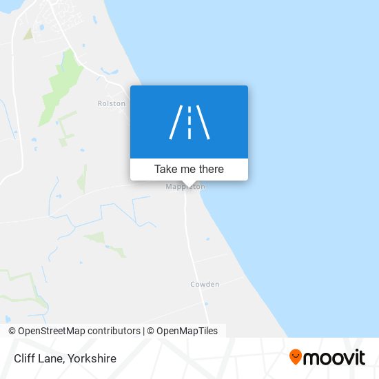 Cliff Lane map