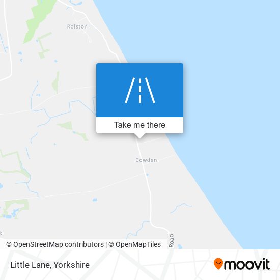 Little Lane map