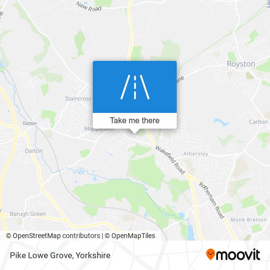 Pike Lowe Grove map