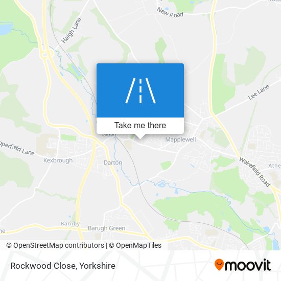 Rockwood Close map