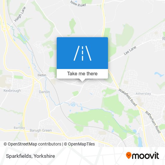 Sparkfields map