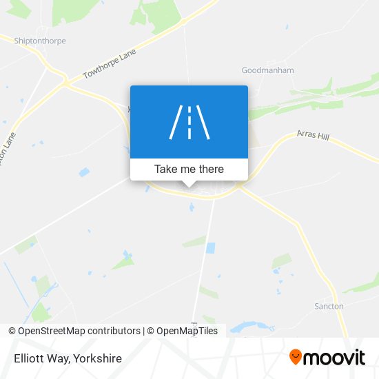 Elliott Way map