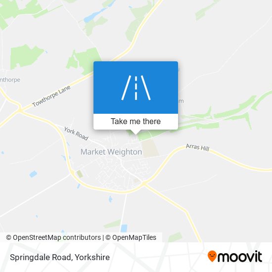 Springdale Road map