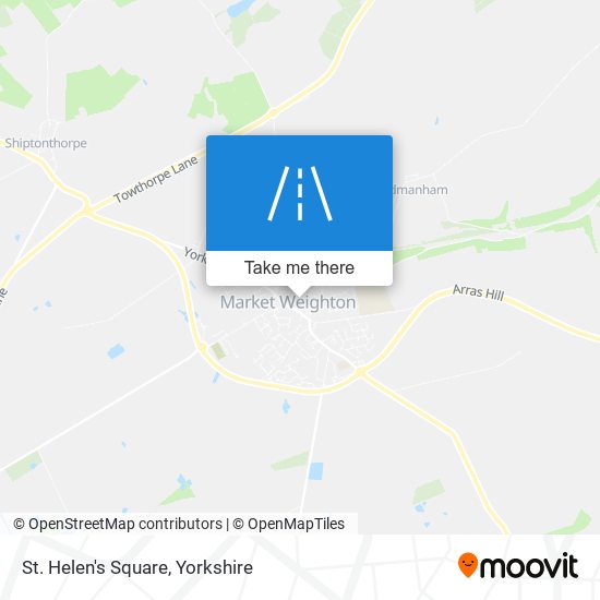 St. Helen's Square map