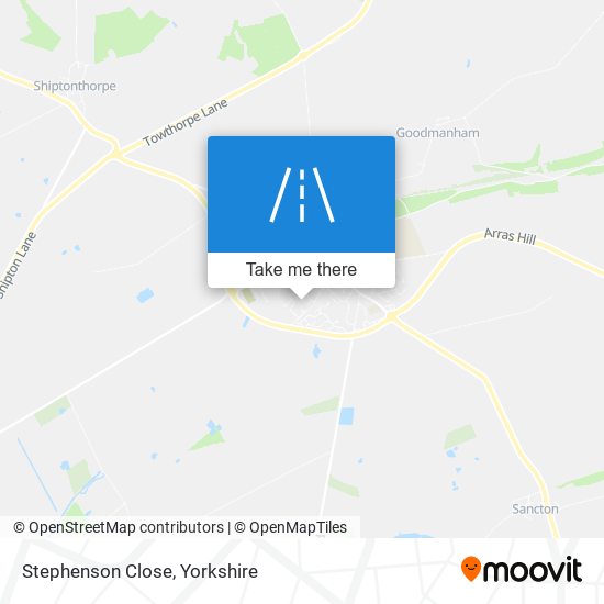 Stephenson Close map