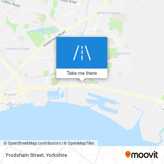 Frodsham Street map