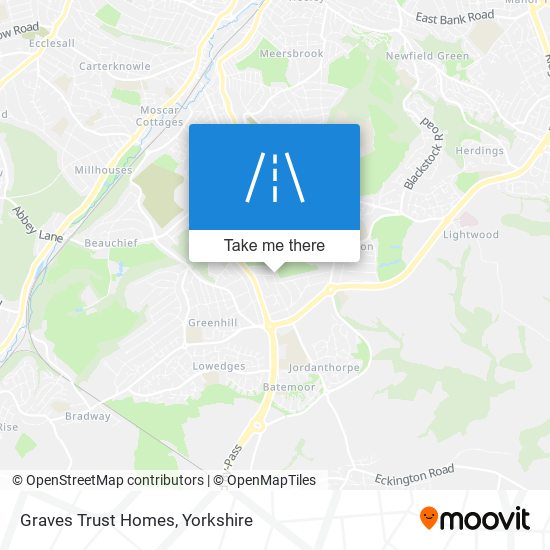 Graves Trust Homes map