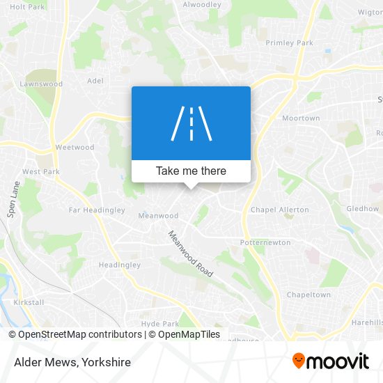 Alder Mews map