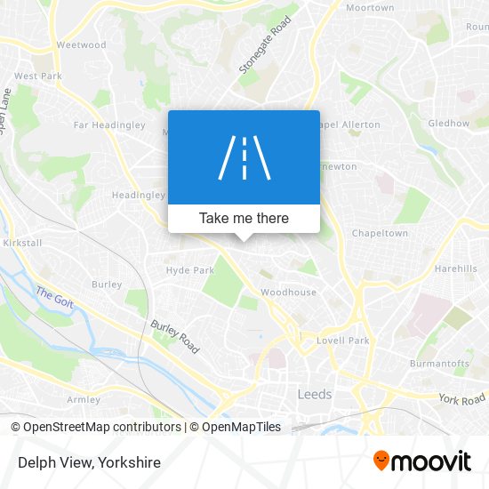 Delph View map