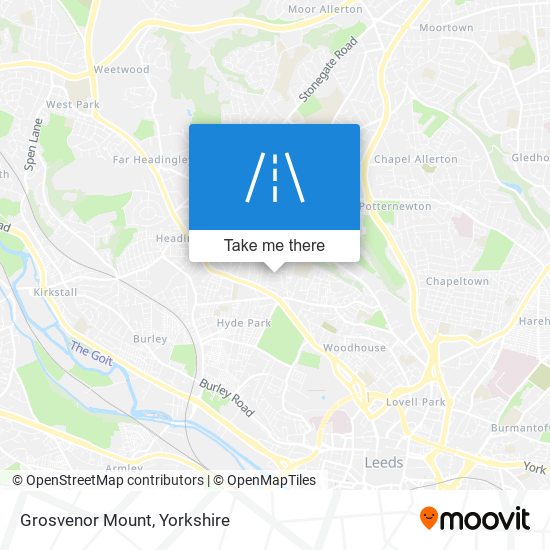 Grosvenor Mount map